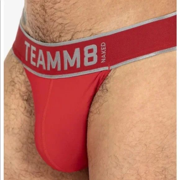 Men's TeamM8 'Naked' Jockstraps in Red, White or Black - Small, NWT - Picture 9 of 16